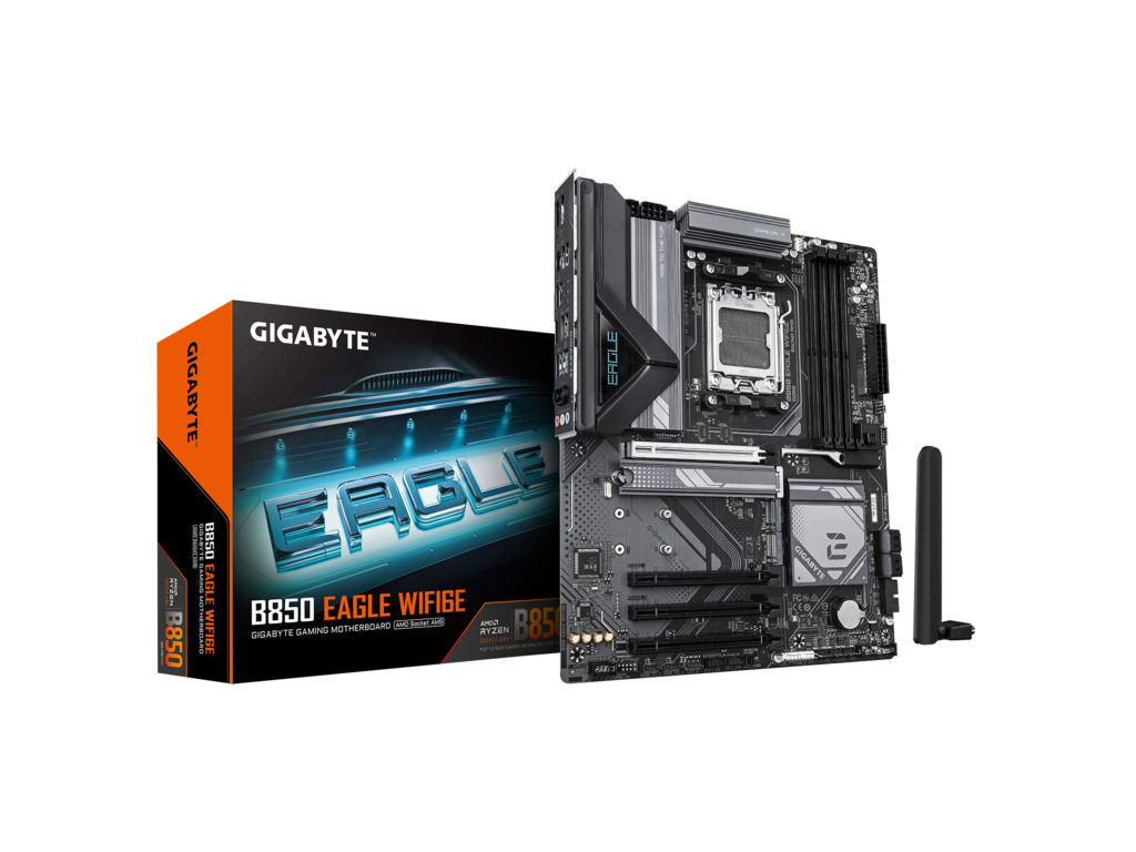 Gigabyte MB B850 Eagle WIFI6EAM5; 4xDDR5; 3xM.2