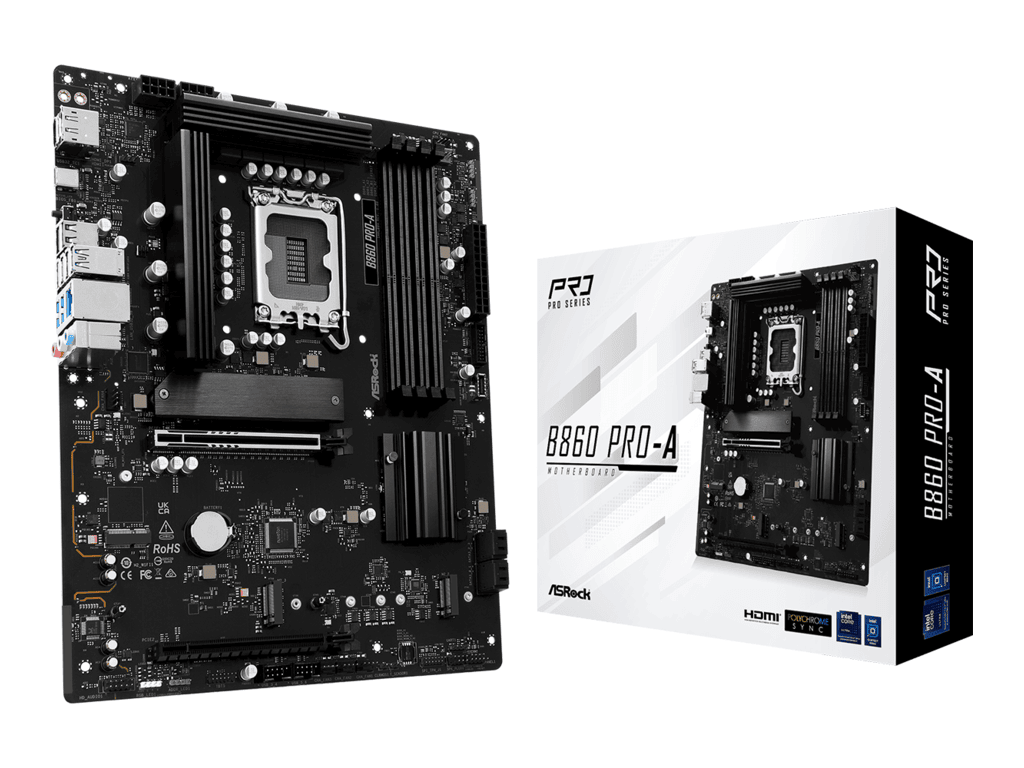 ASROCK MB B860 PRO-AIntel B860, 4xDDR5