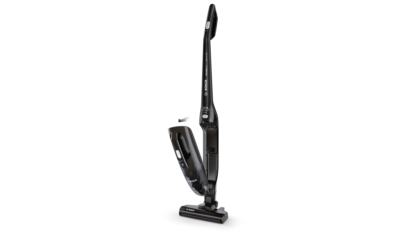 BOSCH Akumulatorski usisivač CRNA, Serie 2| 2in1