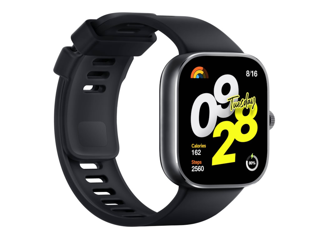 Redmi Watch 4, crni 1.97" ekran, metalno kućište