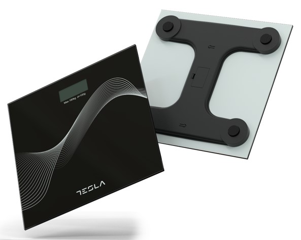 TESLA Tjelesna vaga BS102BKapacite 180 kg; 2XAAA