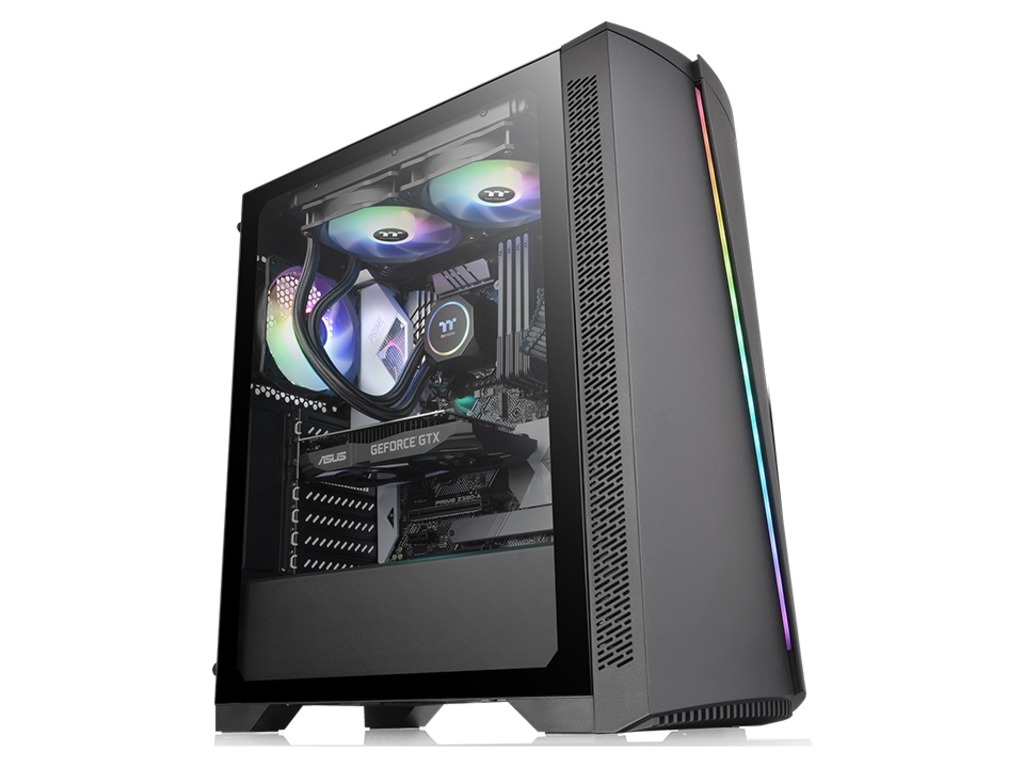 Thermaltake H350 TG RGB Mid tower, tempered glass
