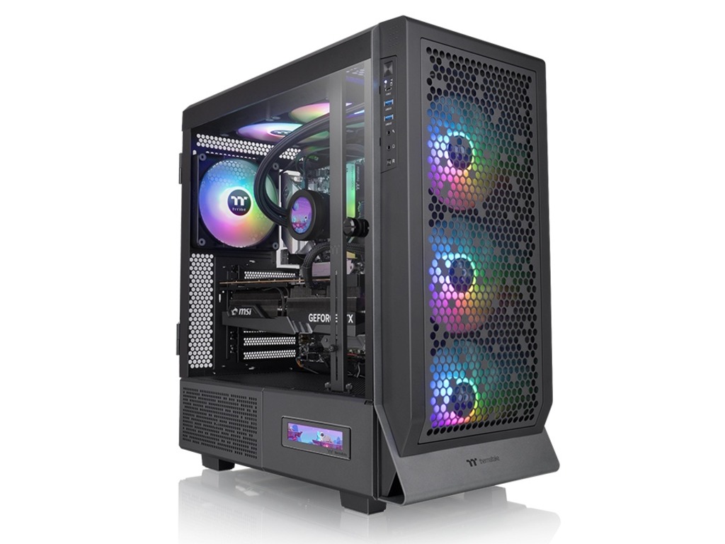 Thermaltake Ceres 500 TG ARGB Mid tower, SPCC, 3x