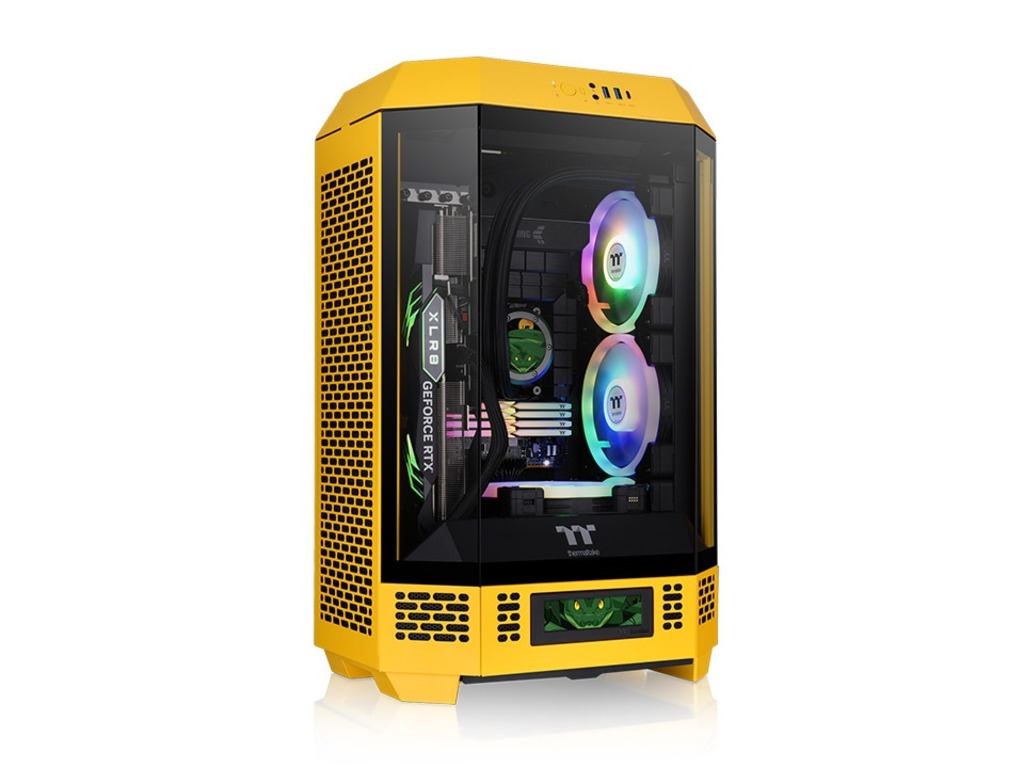 Thermaltake The Tower 300Bumblebee Yellow
