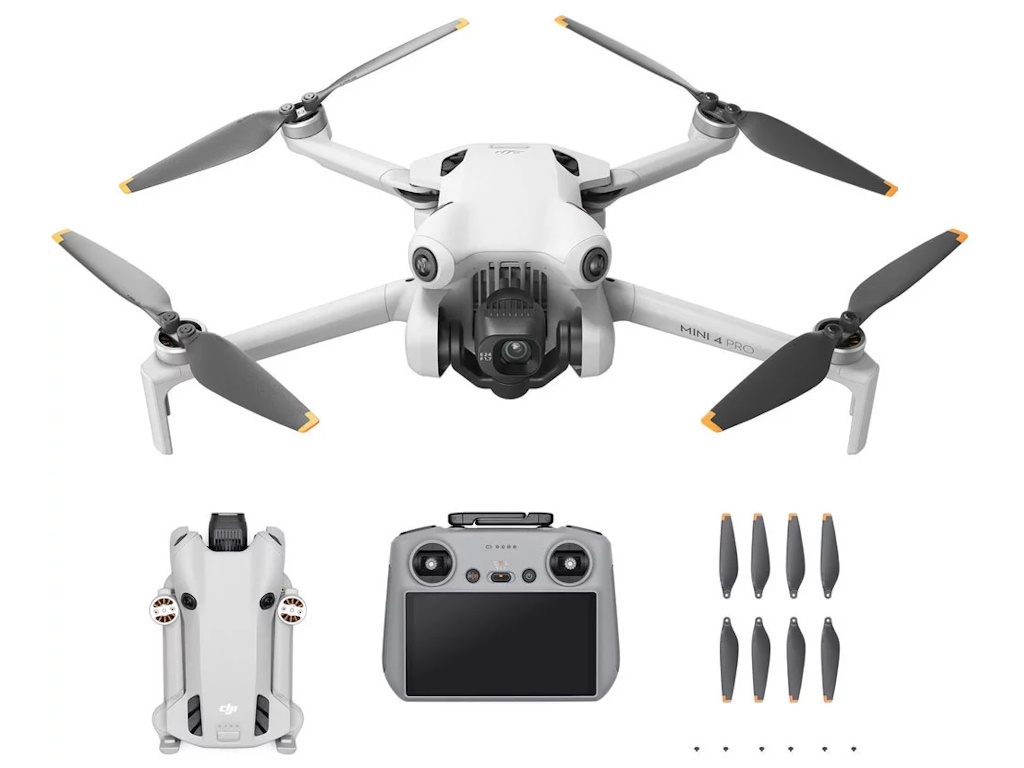 DJI Mini 4 Pro (DJI RC 2)Ispod 249g,4K/60fps HDR