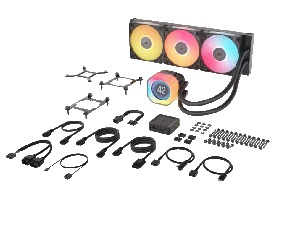 CORSAIR TITAN 360 RX LCD AIOLiquid CPU Cooler