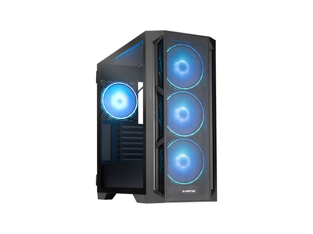 Chieftec Apex Lumo case4x140mm ARGB PWM fans