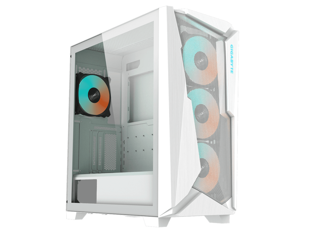 Gigabyte CASE C301G White3xARGB fans(1xRear