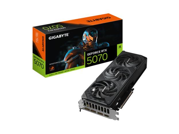 Gigabyte 5070 Windforce SFF 12 12GB GDDR7, 192-bit