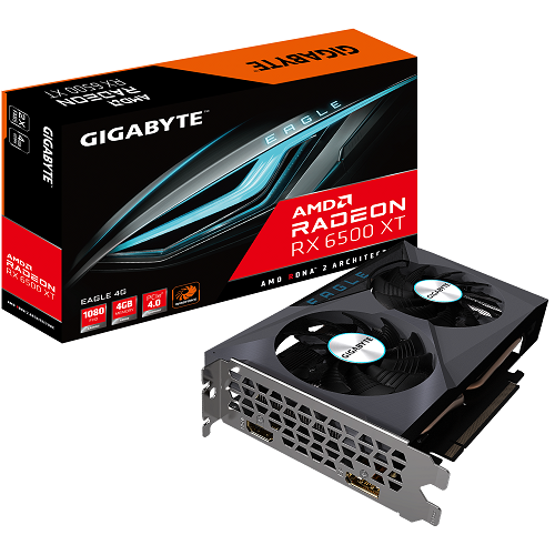 Gigabyte VGA RX 6500 XT Eagle;4GB GDDR6 64bit