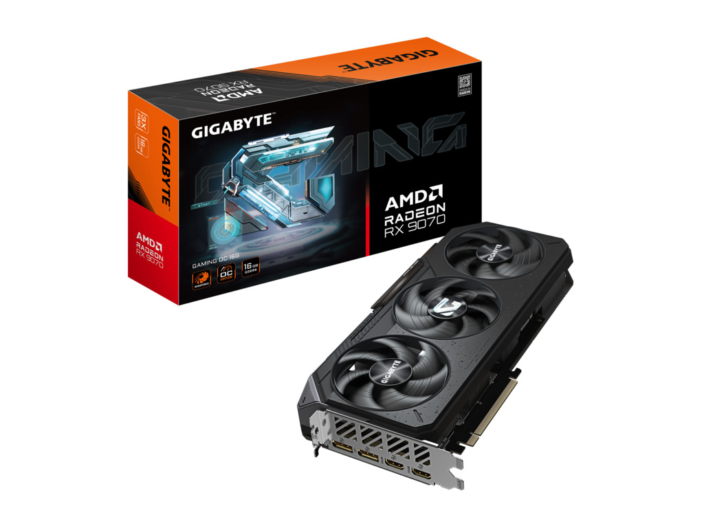 Gigabyte VGA 9070 GAMING OC-1616GB GDDR6, 256bit