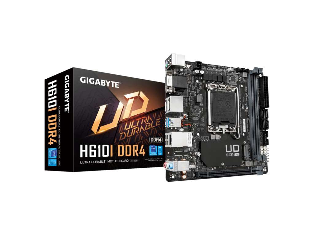 Gigabyte MB H610I DDR4LGA 1700; PCIe 4.0; Intel