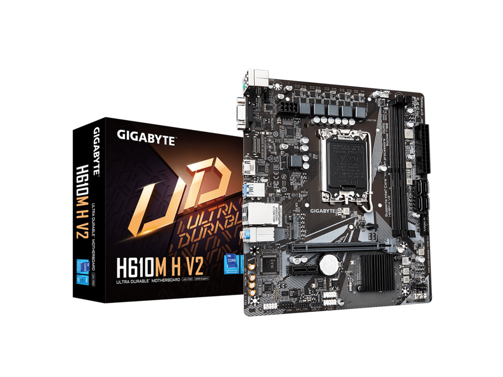 Gigabyte MB H610M H V2 G10,LGA1700; 2xDDR5 up to