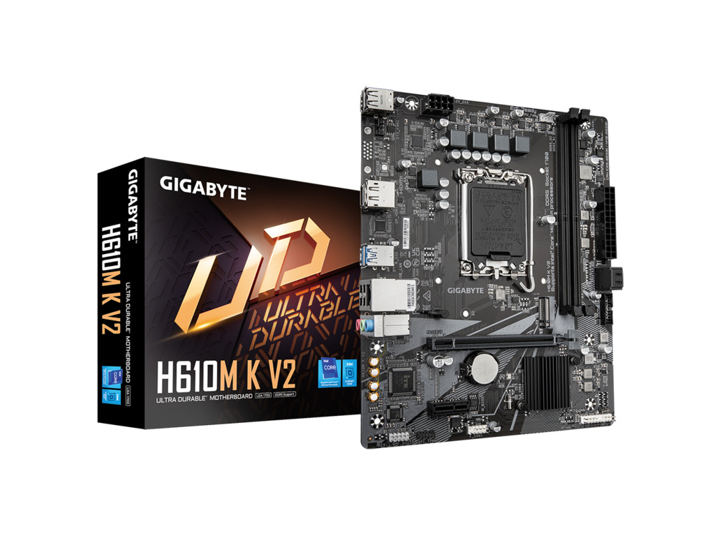 Gigabyte MB H610M K V2 DDR5LGA1700; 2xDDR5; M.2