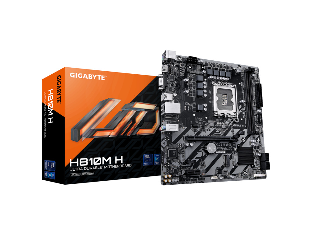 Gigabyte MB H810M H DDR5LGA1851, 2x DDR5,1x