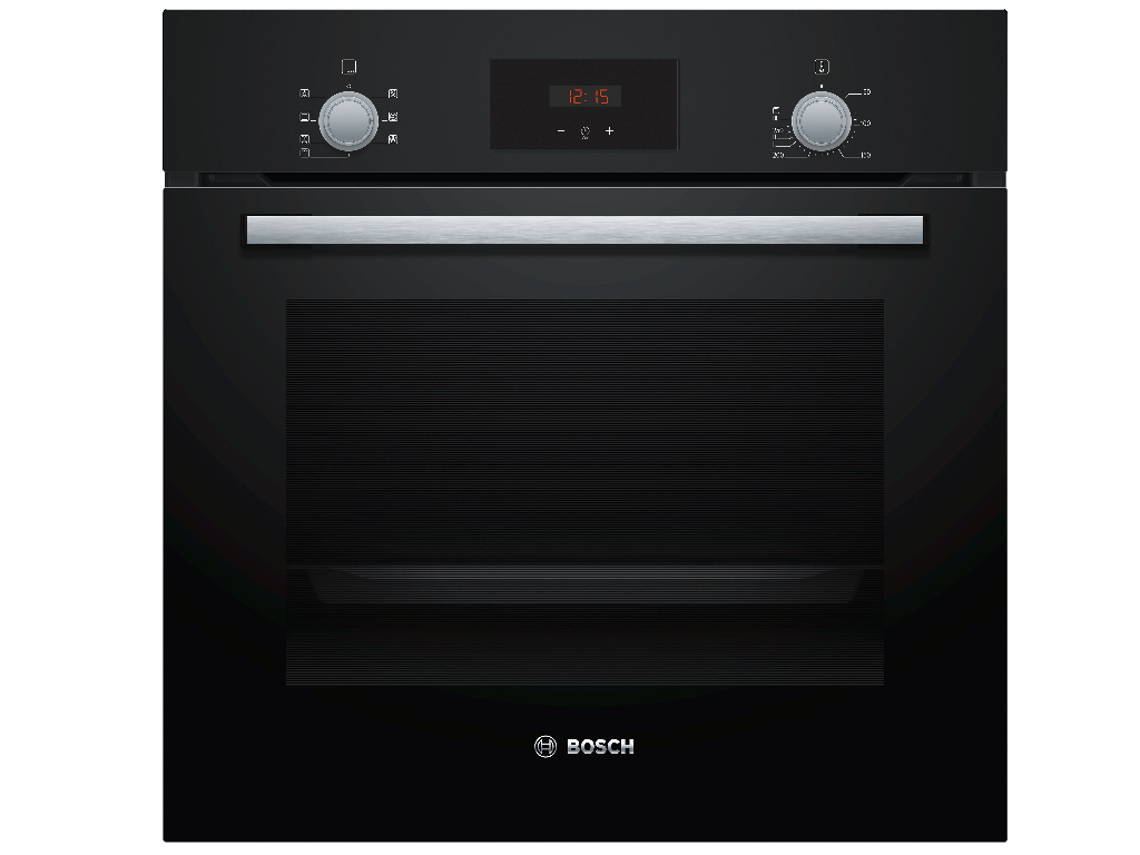 BOSCH Pećnica Serie 2| CRNA, 66l, 6 načina