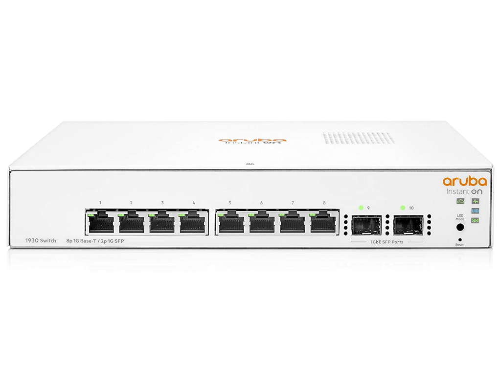 Aruba Instant On 1930 24G 4SFP10 Gb latency < 1.30
