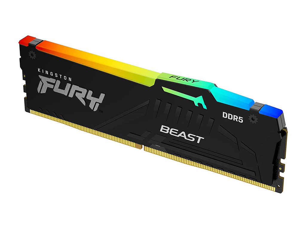 Kingston 16GB 5200MHz DDR5 RGBFury Beast RGB