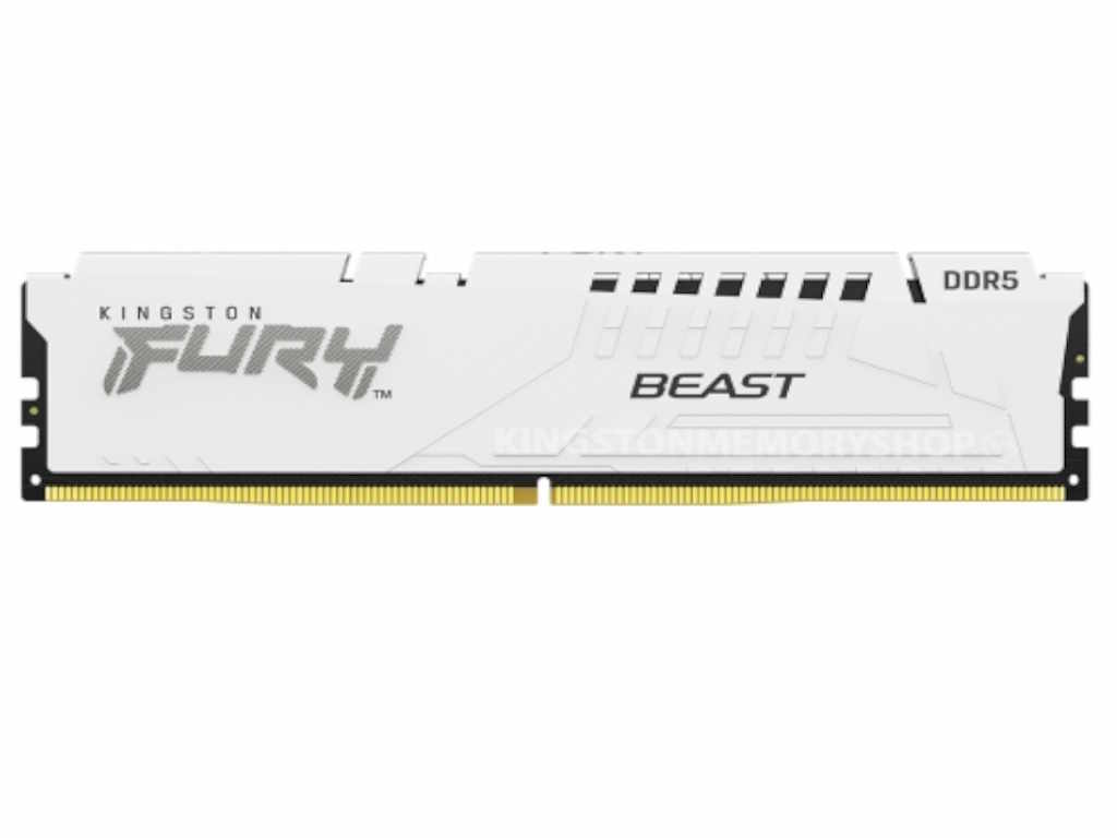 Kingston 16GB 5200MHz DDR5 W.White, Fury Beast