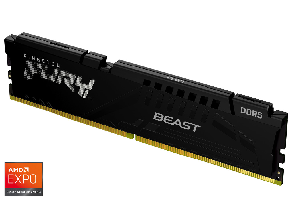 Kingston 32GB 5600MHz DDR5;Fury Beast; EXPO