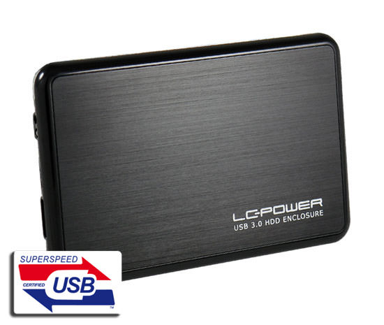 LC-Power LC-25BUB3 Enclosure2.5" USB 3.0,ultra