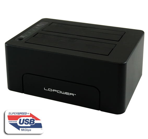LC-Power LC-DOCK-CHDD docking station,Type