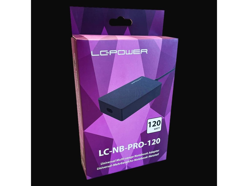 LC-Power Notebook Adaptor 120W10 connection