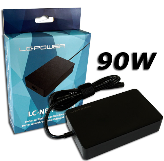 LC-Power Notebook Adaptor 90WUniversal with 10