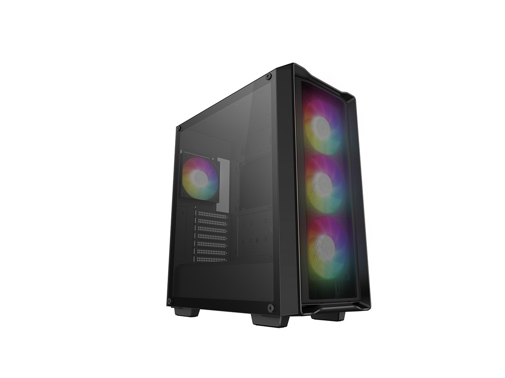 DeepCool Case CC560 Mesh V2Black, ATX, mATX