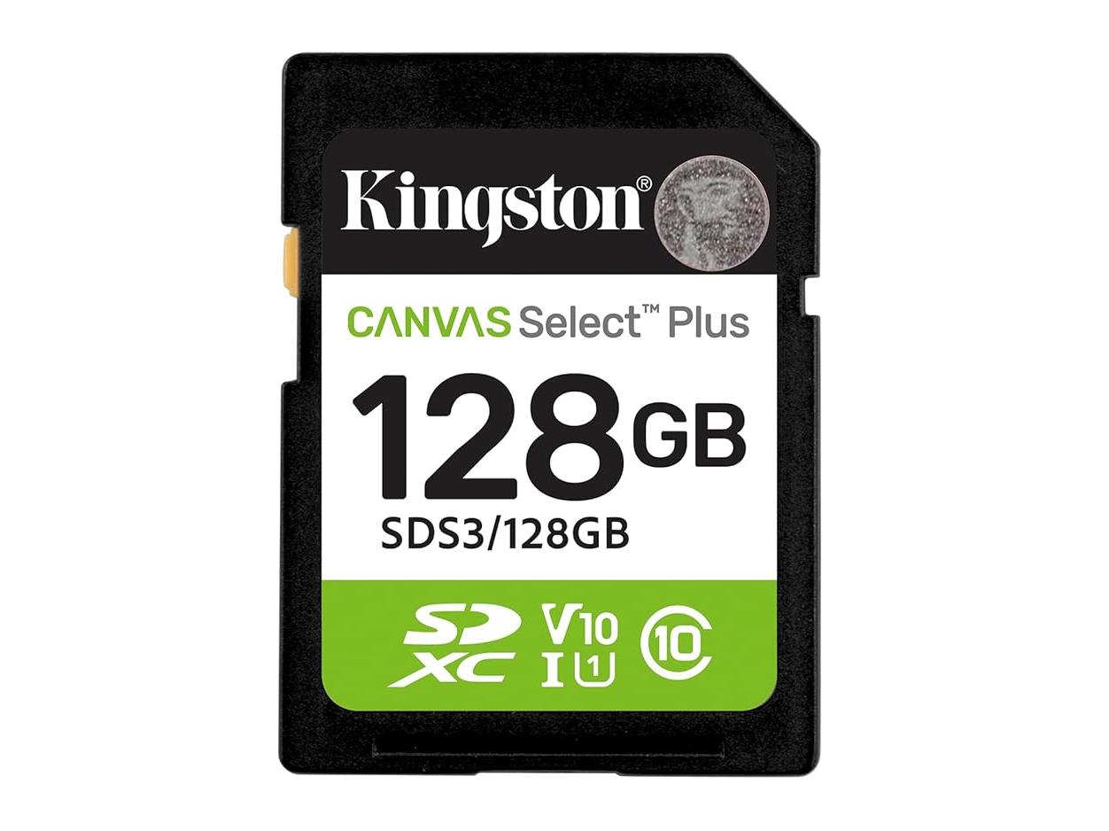 Kingston SDHC 128GB Class 10Canvas Select Plus150