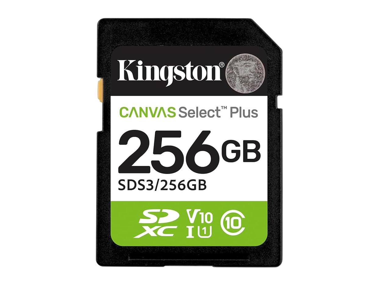 Kingston SDHC 256GB Class 10Canvas Select Plus150