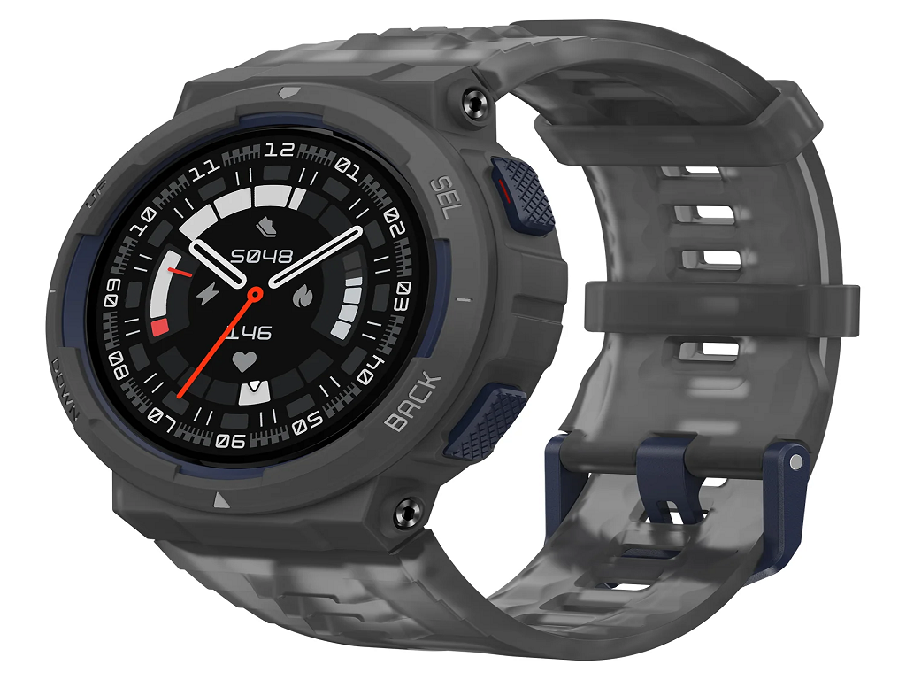 Amazfit Active Edge Midnight Pulse; 1.32"; 10 ATM