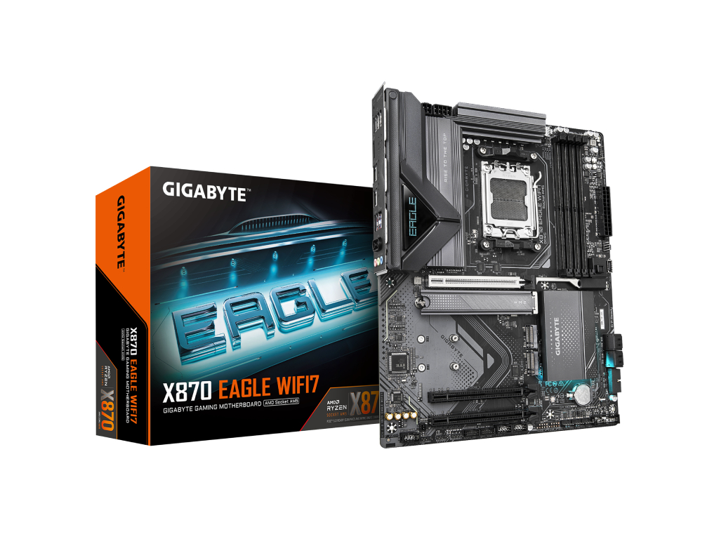 Gigabyte MB X870 Eagle WIFI7AM5; 4xDDR5; 3xM.2