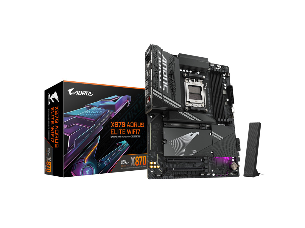 Gigabyte MB X870 A Elite WIFI7AM5; 4xDDR5; 4xM.2