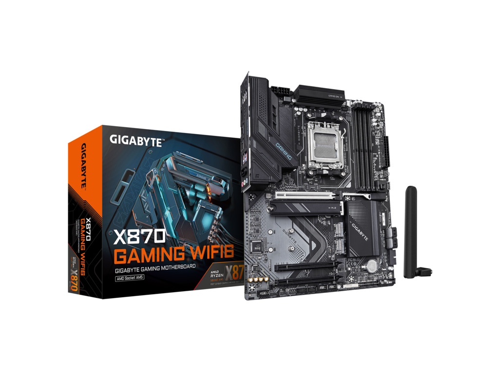 Gigabyte MB X870 GAMING WF6AM5; 4xDDR5; 3xM.2