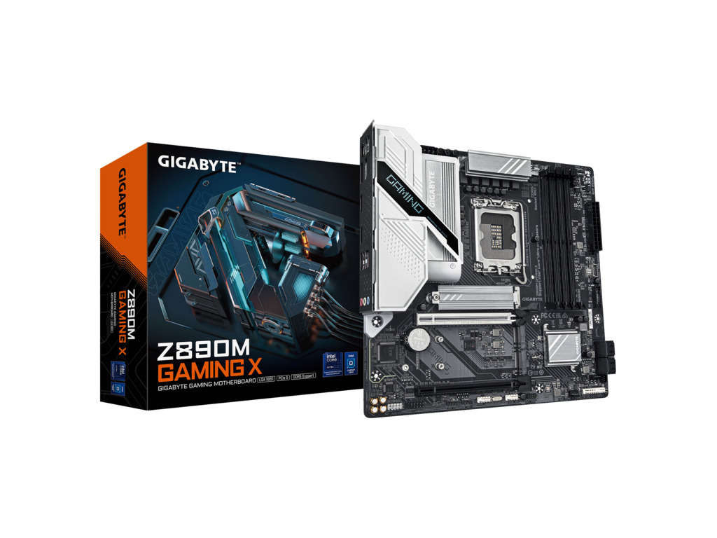 Gigabyte MB Z890M GAMING XLGA1851; 4xDDR5;3xM.2